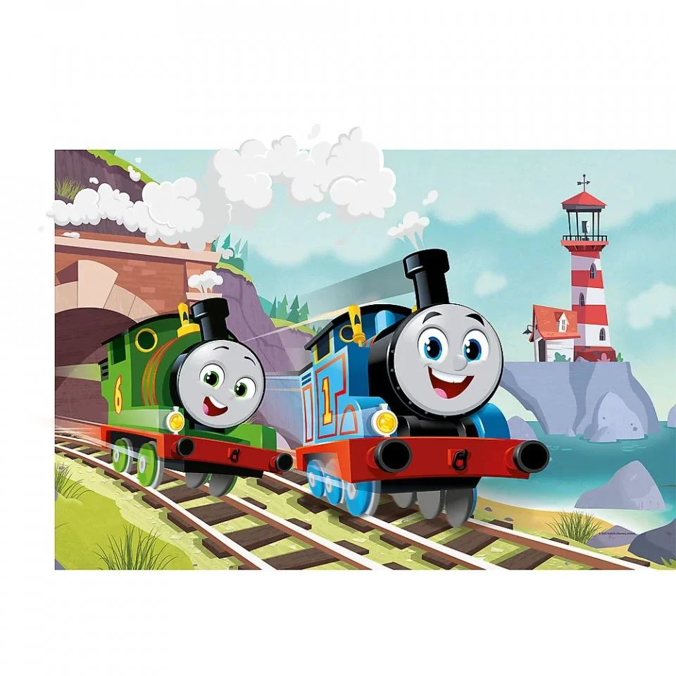 Puzzle Trefl Thomas si Percy pe linii, 24 MAXI foto