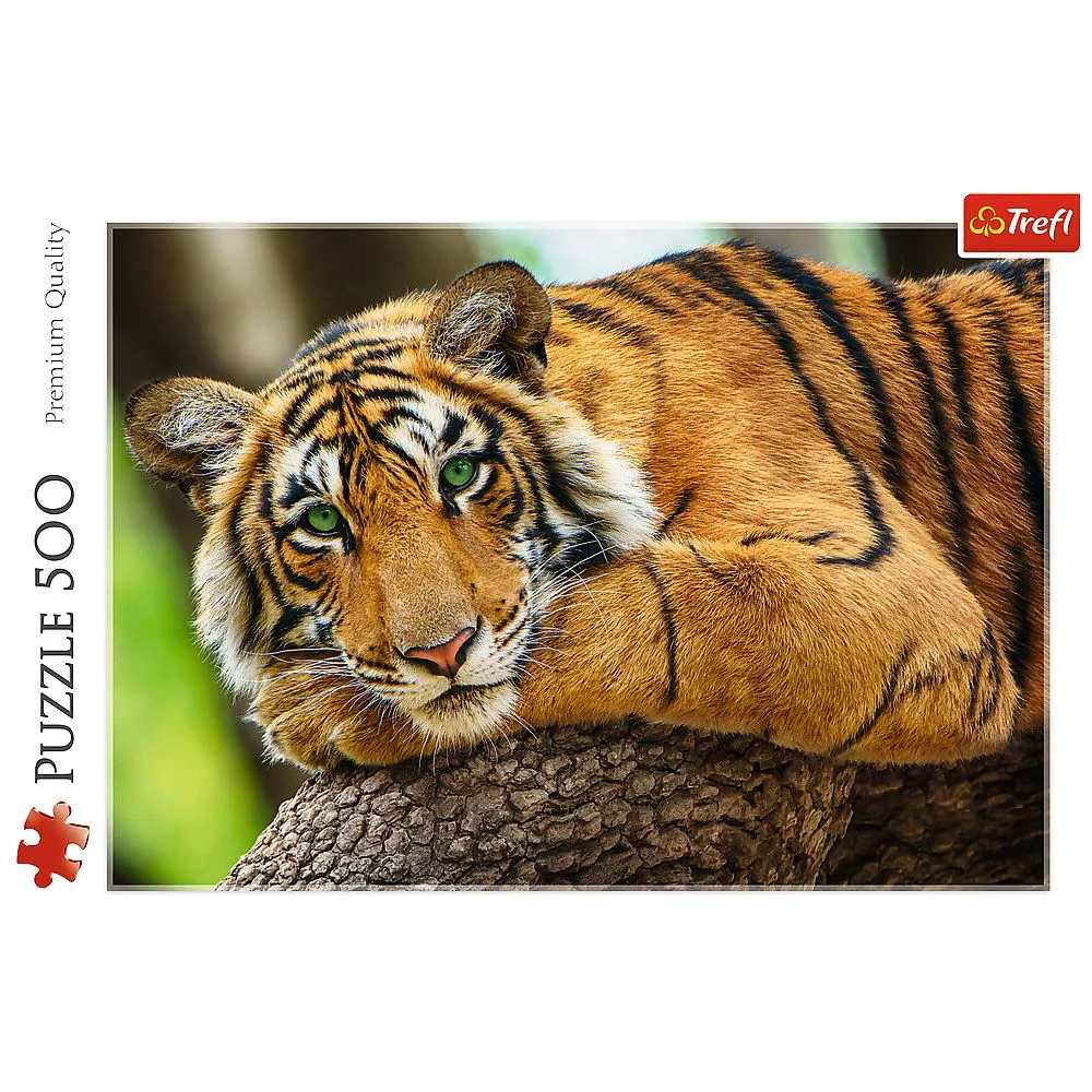 Puzzle Trefl Portretul tigrului, 500 el. foto
