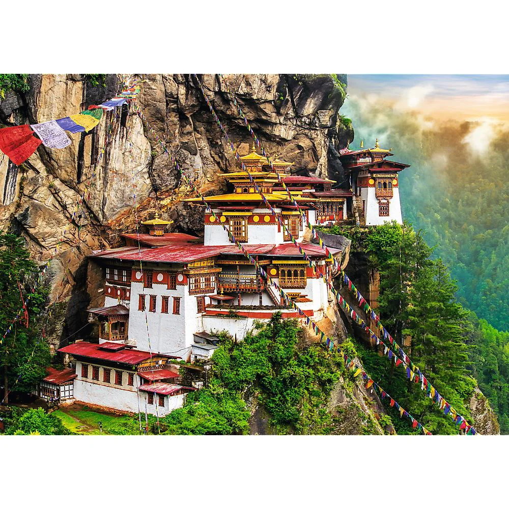 Puzzle Trefl Cuibul Tigrului Bhutan, 2000 el. foto