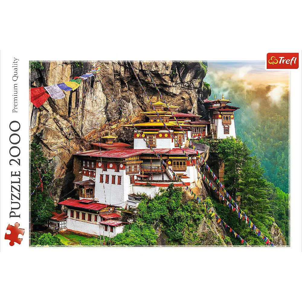 Puzzle Trefl Cuibul Tigrului Bhutan, 2000 el. foto