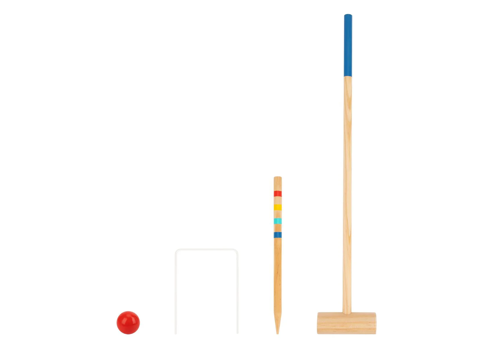 Set de joaca din lemn Tooky Toy Croquet