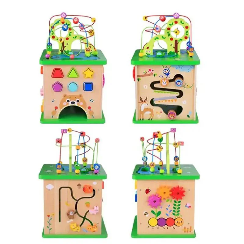Jucarie din lemn Tooky Toy Cub interactiv foto