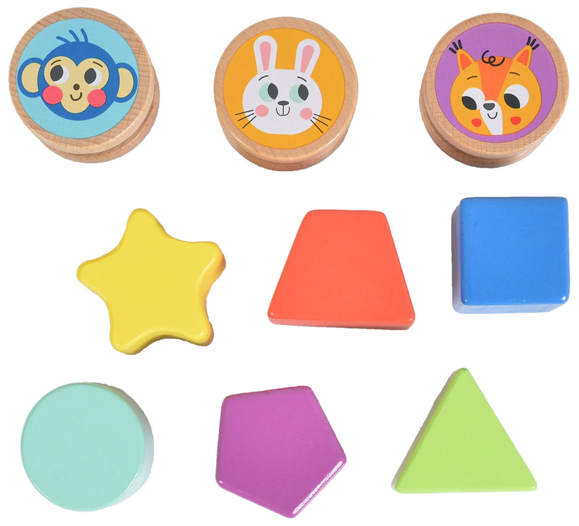 Jucarie din lemn Tooky Toy Cub interactiv foto