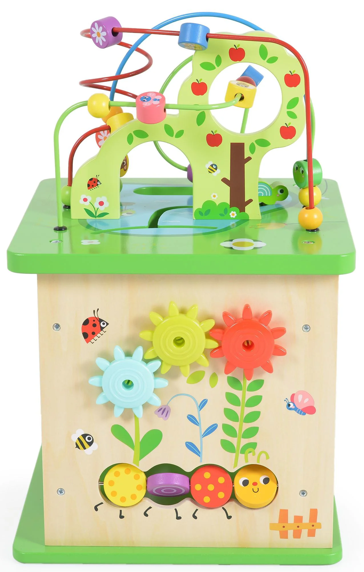 Jucarie din lemn Tooky Toy Cub interactiv foto