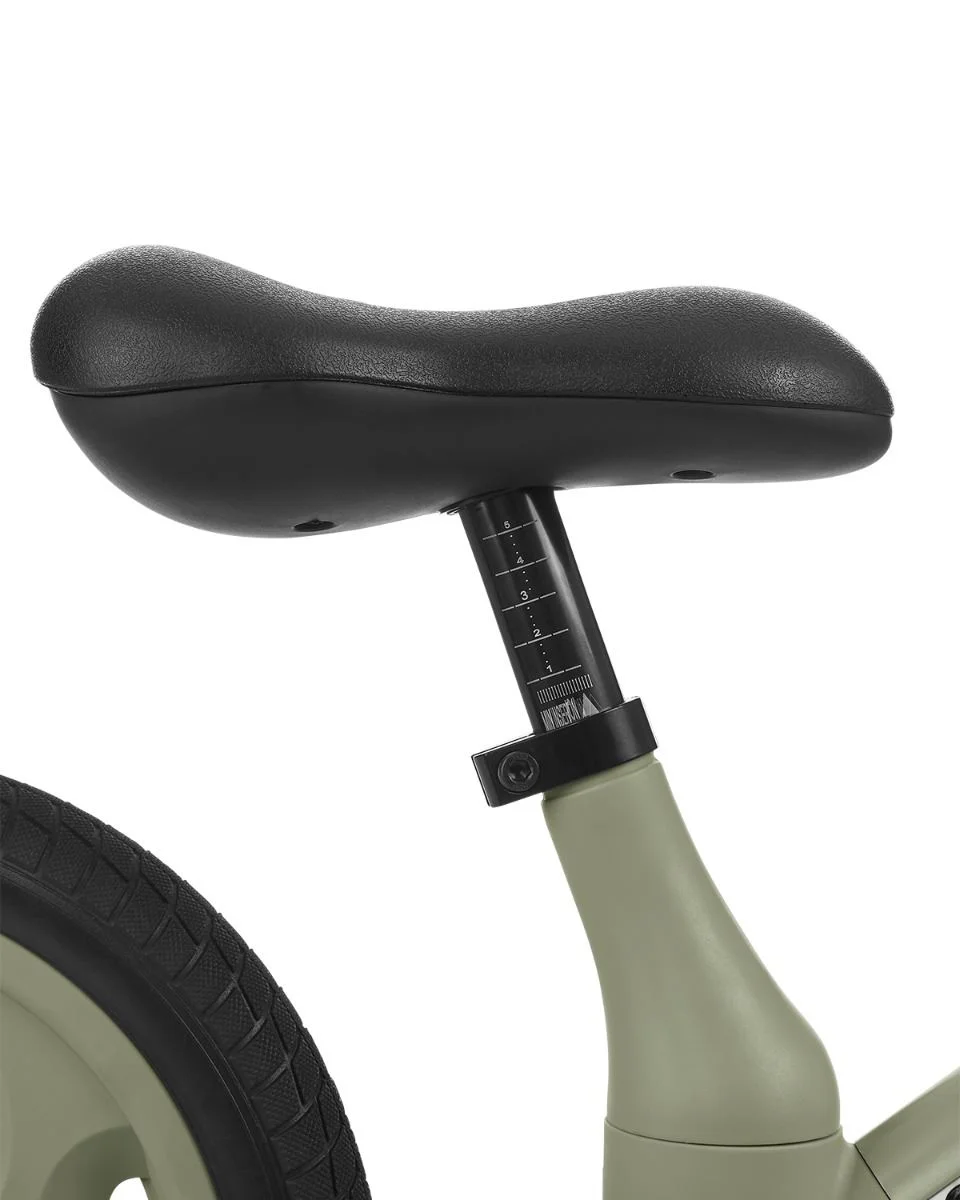 Bicicleta fara pedale KikkaBoo Blace Army Green foto