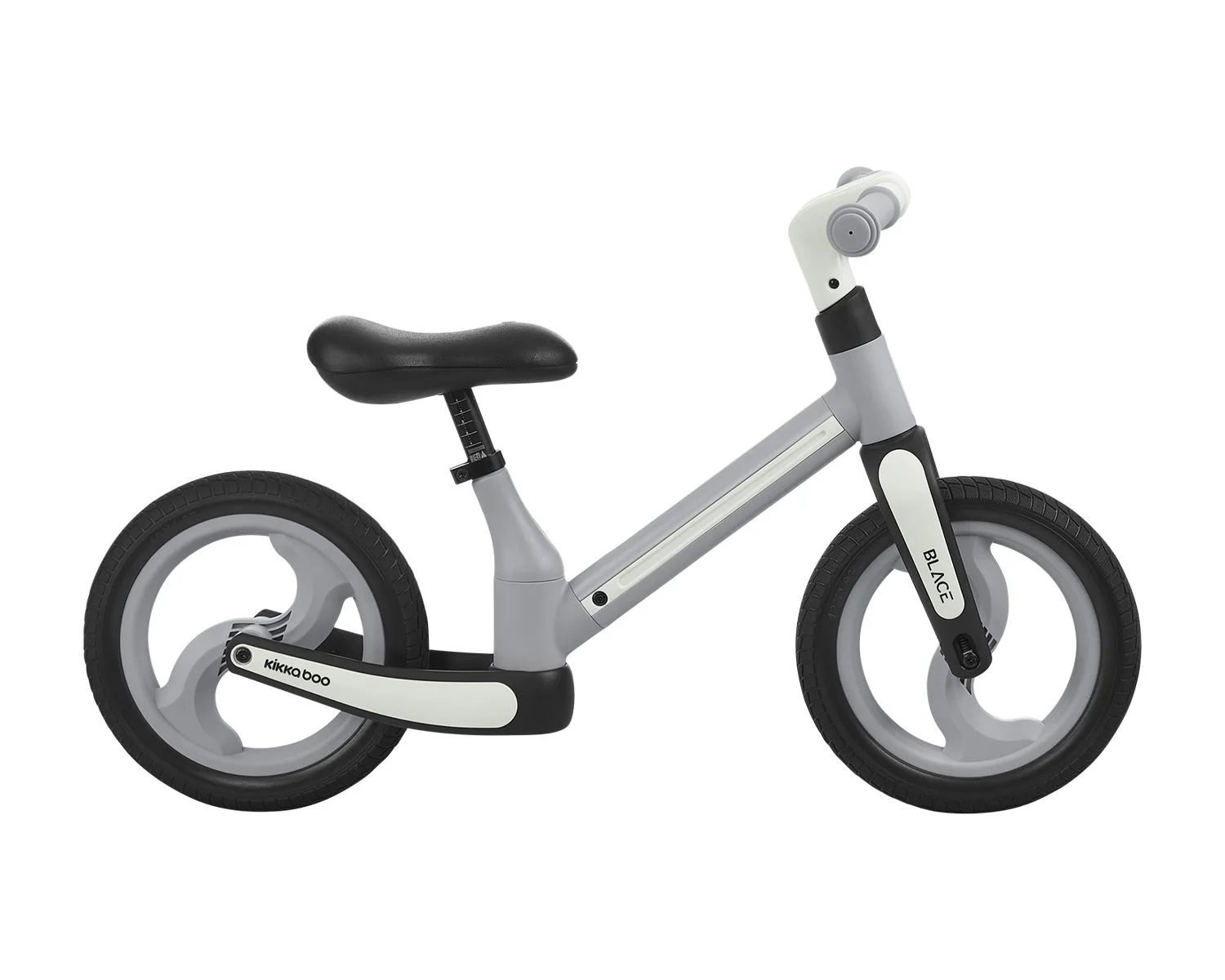 Bicicleta fara pedale KikkaBoo Blace Grey