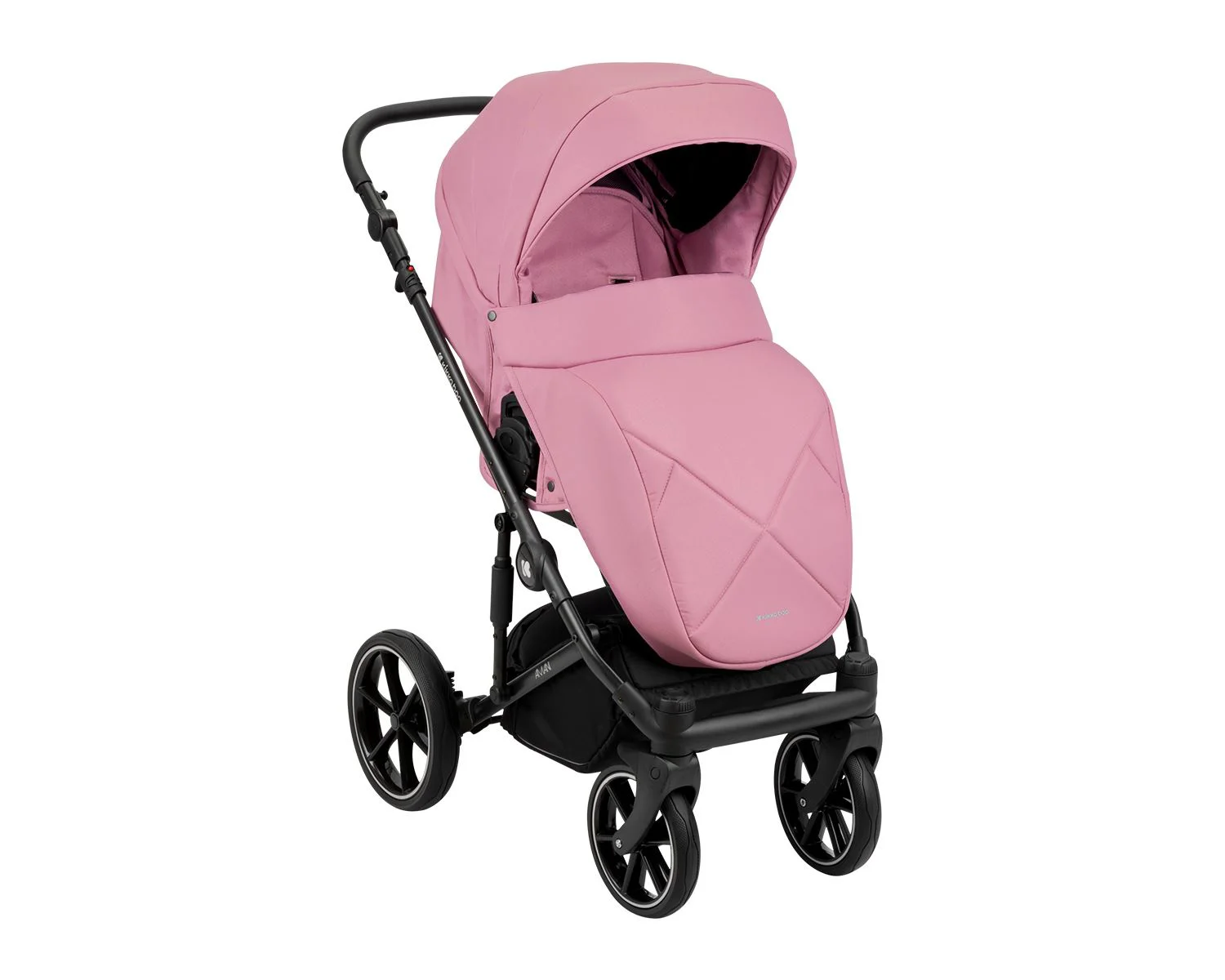 Carucior 2 in 1 KikkaBoo Amani Pink foto