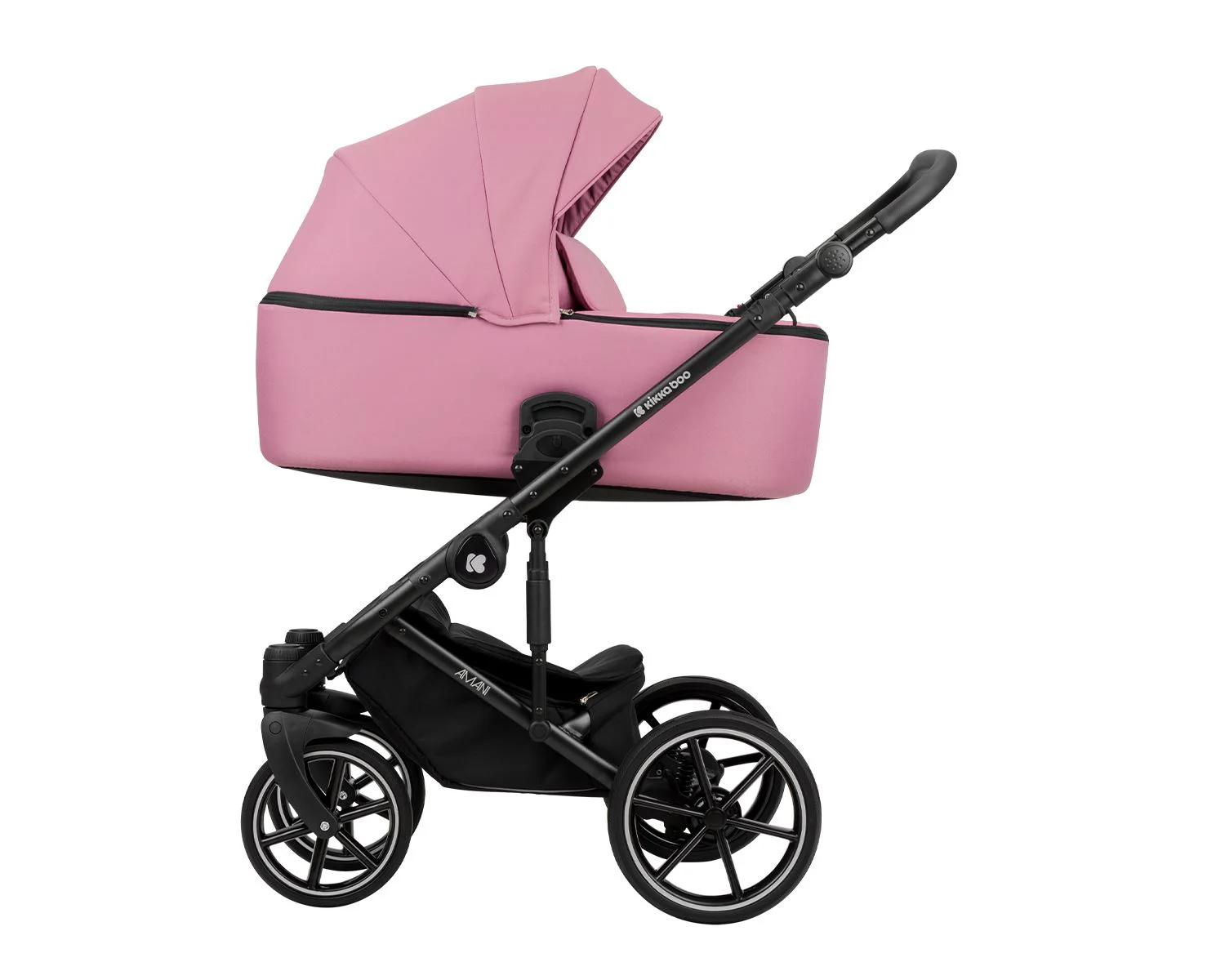 Carucior 2 in 1 KikkaBoo Amani Pink foto