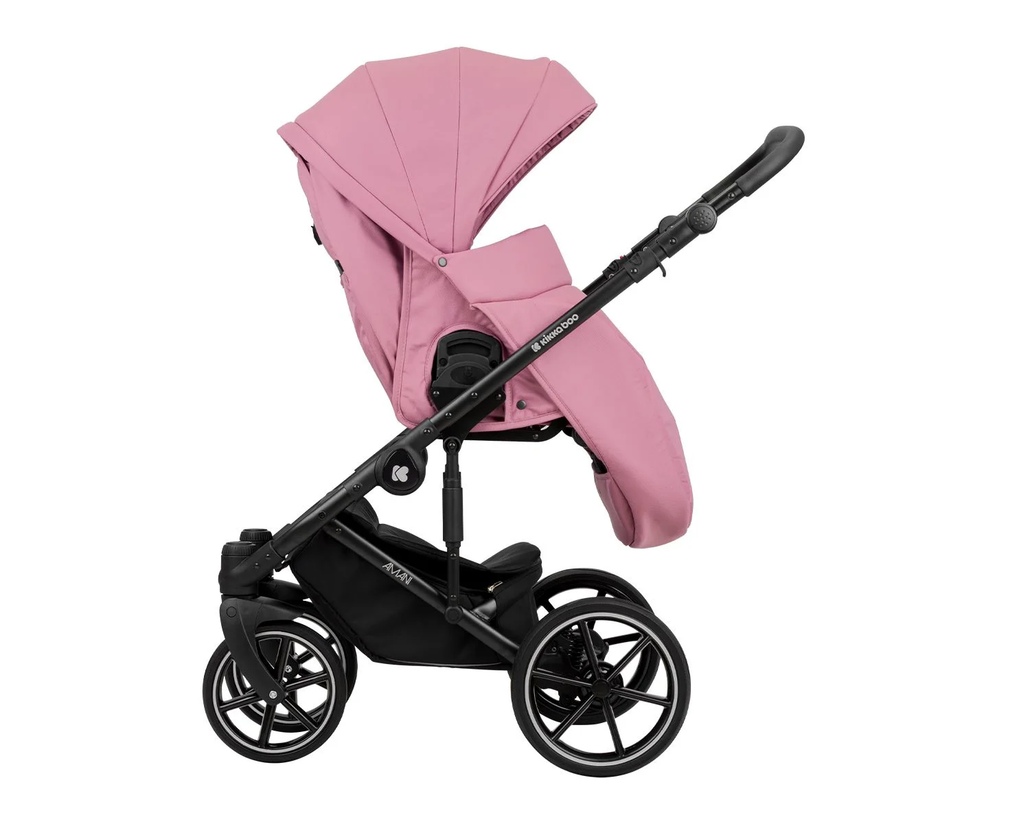 Carucior 2 in 1 KikkaBoo Amani Pink foto