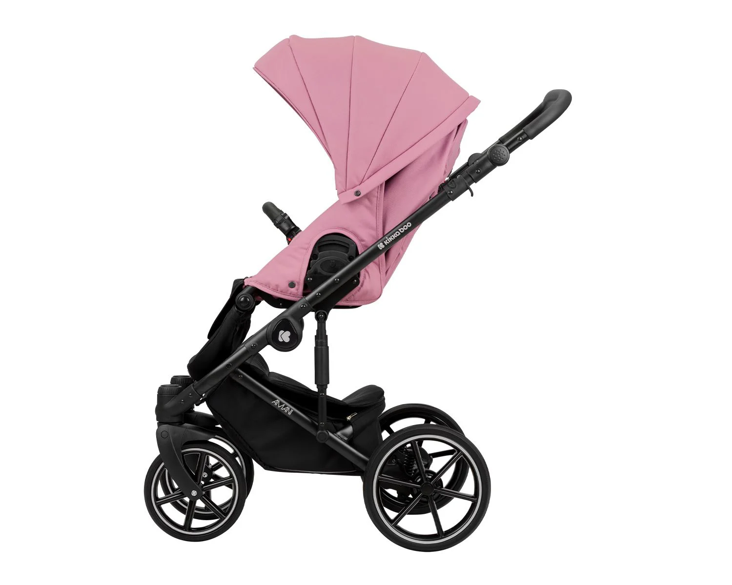 Carucior 2 in 1 KikkaBoo Amani Pink foto