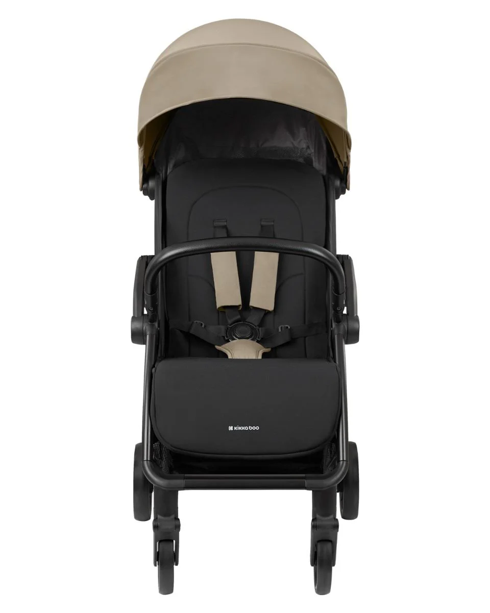 Carucior cu pliere automata KikkaBoo Ciela Beige