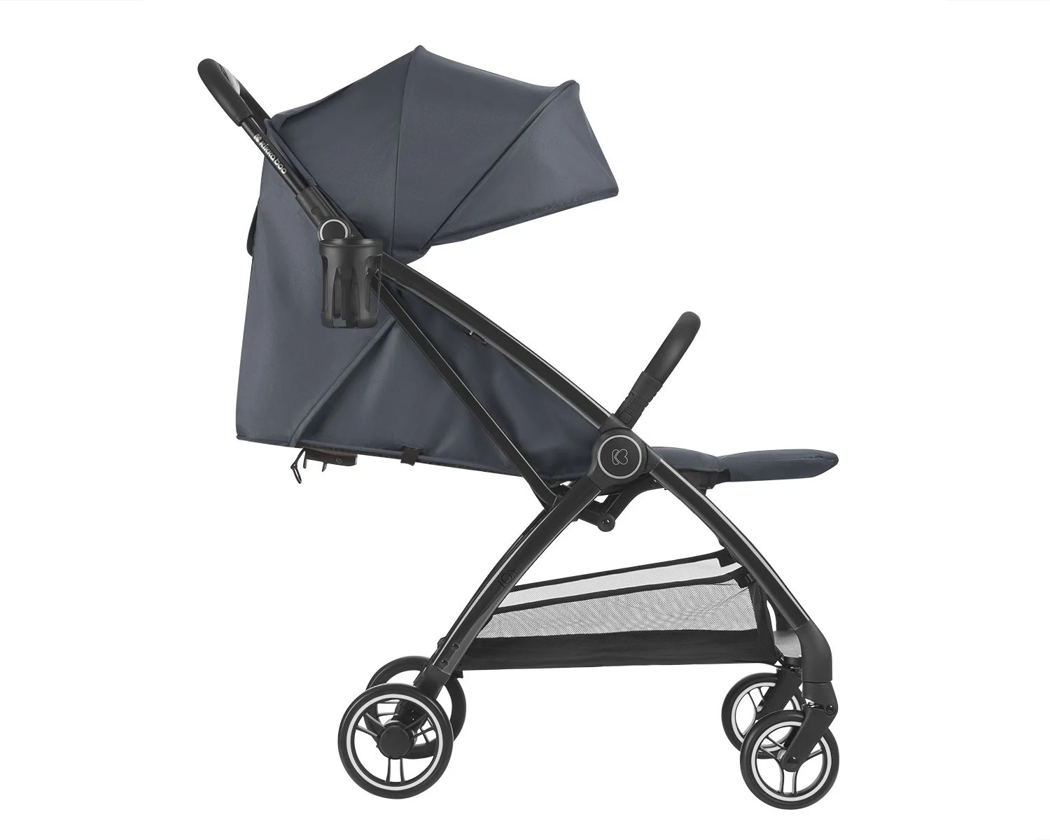 Carucior cu pliere automata KikkaBoo Joy Dark Grey