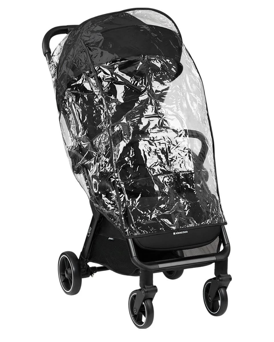 Carucior cu pliere automata KikkaBoo Ciela Black foto