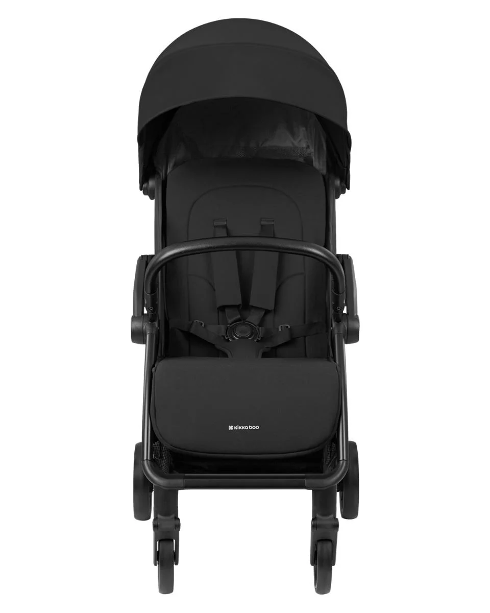 Carucior cu pliere automata KikkaBoo Ciela Black foto