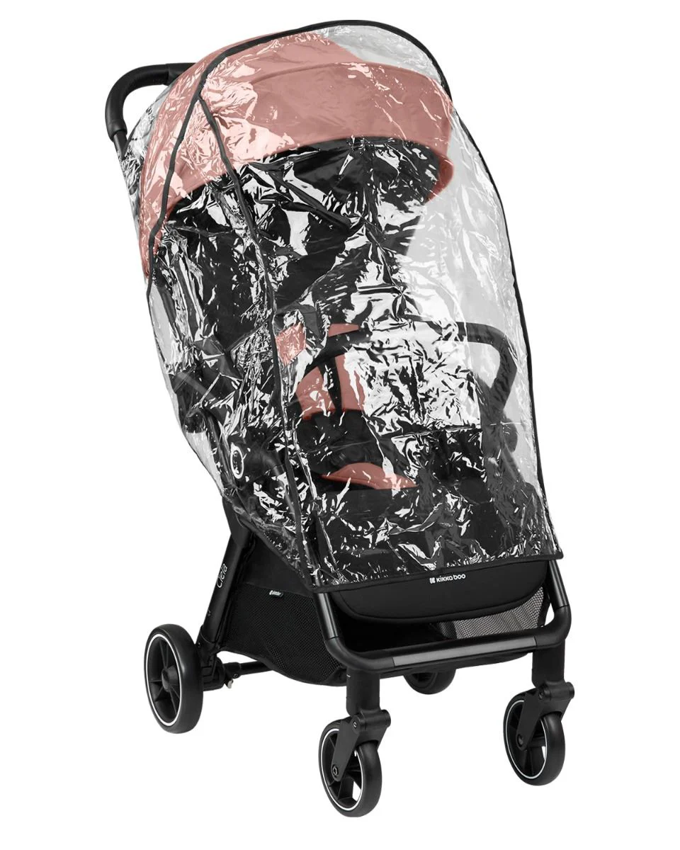 Carucior cu pliere automata KikkaBoo Ciela Pink