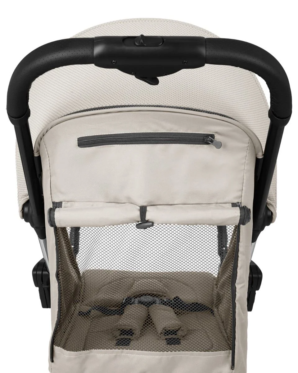 Carucior cu pliere automata KikkaBoo Eden Beige foto