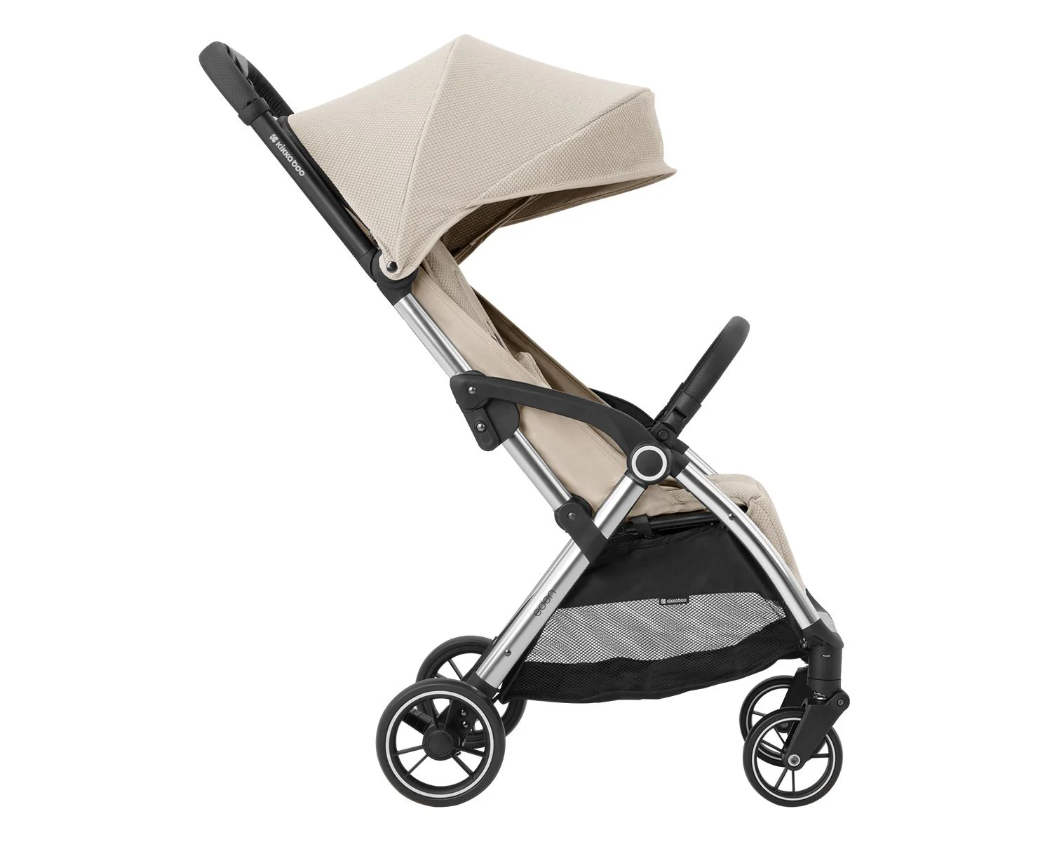 Carucior cu pliere automata KikkaBoo Eden Beige foto