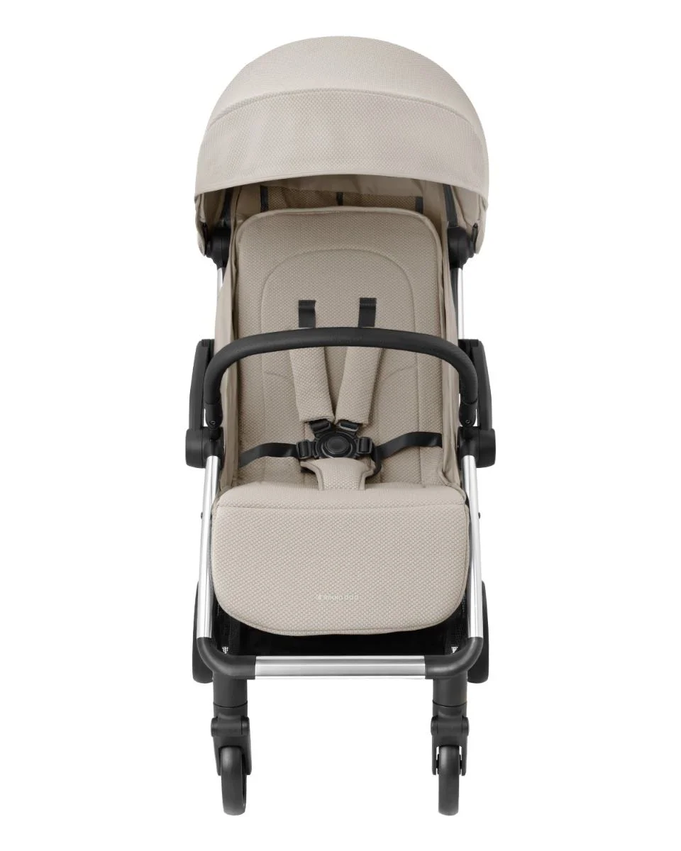 Carucior cu pliere automata KikkaBoo Eden Beige foto