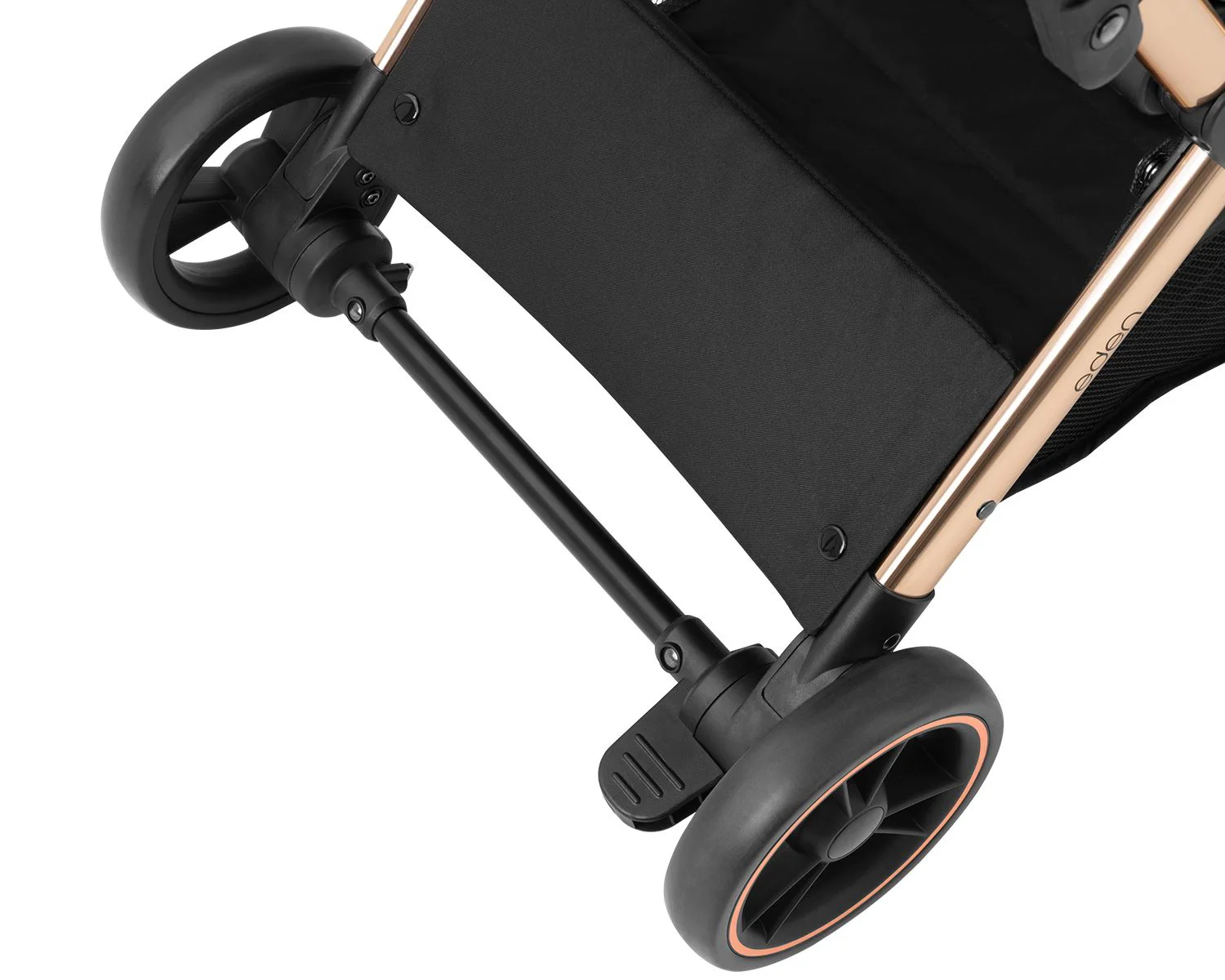 Carucior cu pliere automata KikkaBoo Eden Black