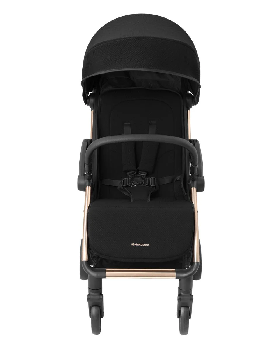 Carucior cu pliere automata KikkaBoo Eden Black