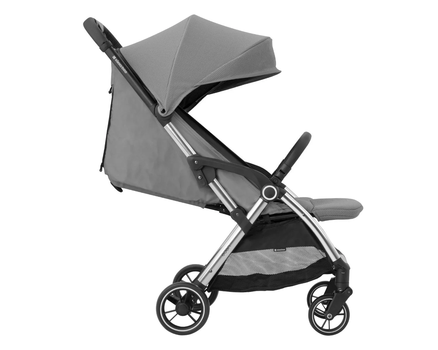 Carucior cu pliere automata KikkaBoo Eden Grey