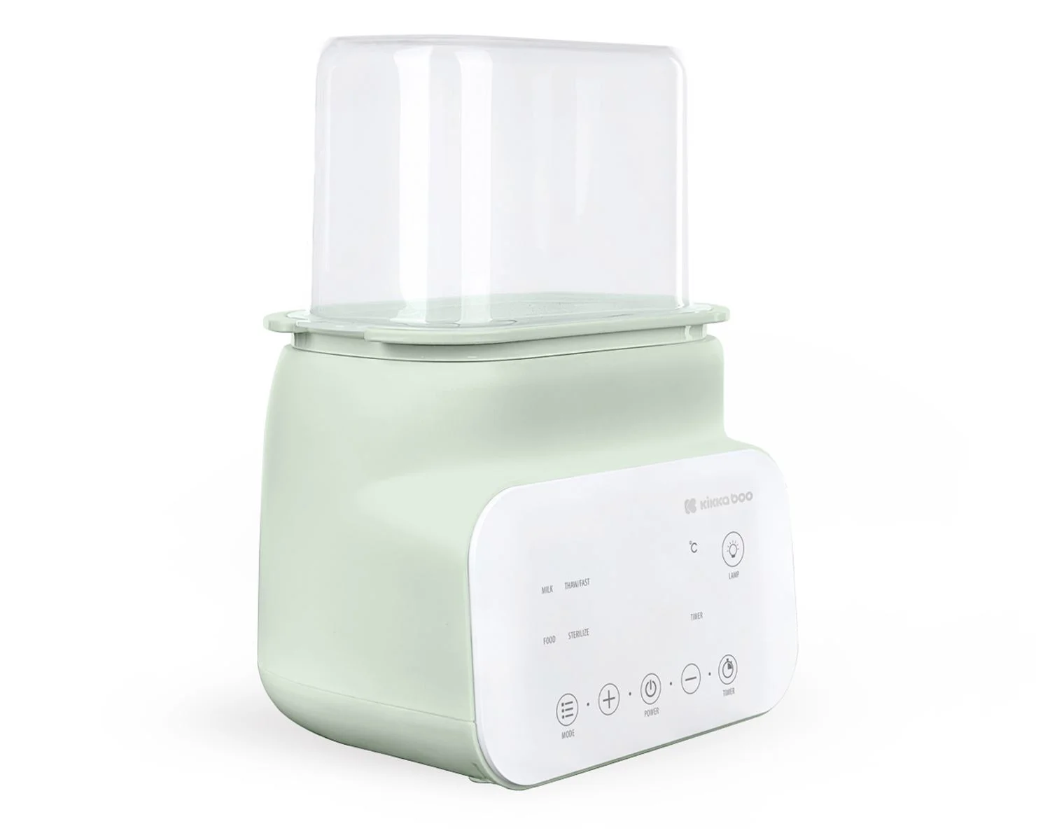 Sterilizator si incalzitor dublu pentru biberoane 4 in 1 KikkaBoo Handy Mint