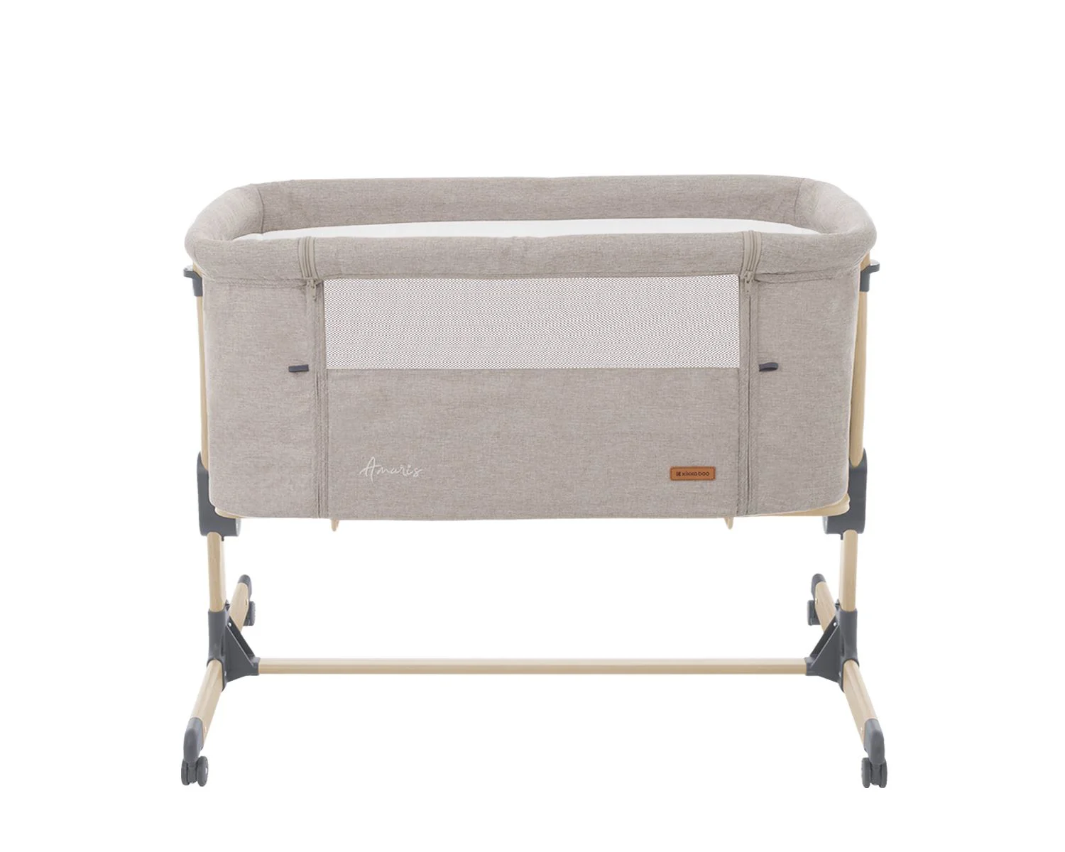 Кроватка co-sleeper KikkaBoo Amaris Beige