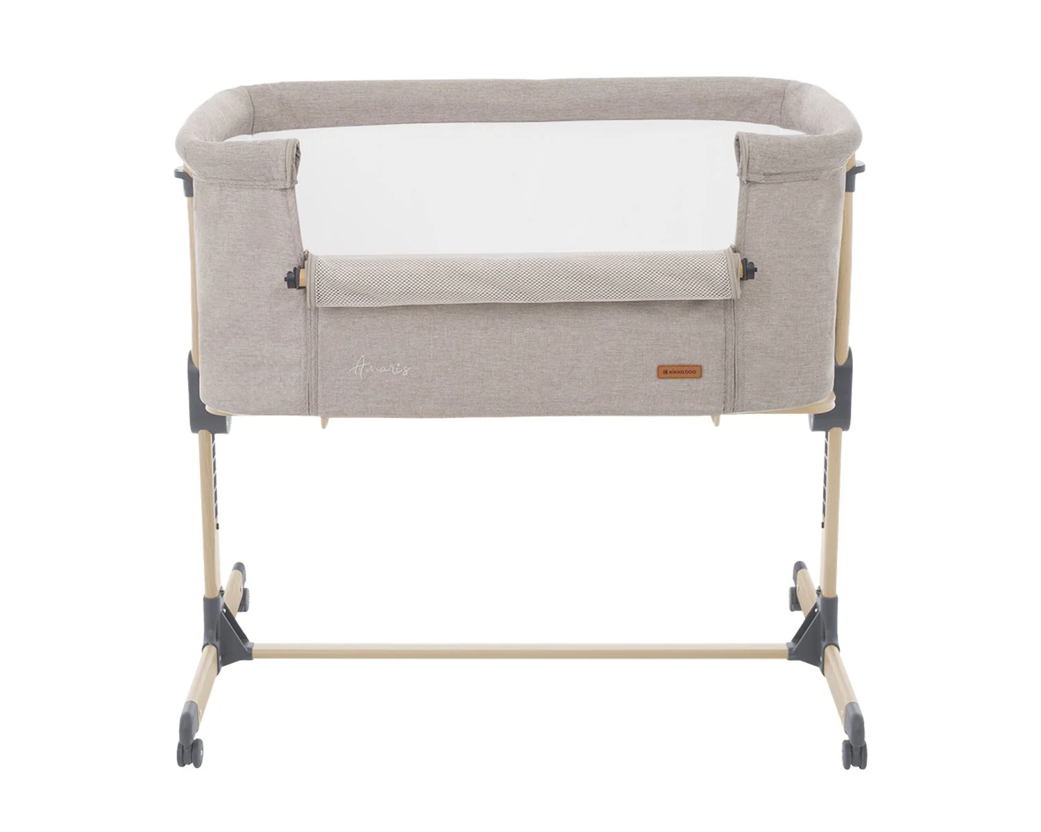 Кроватка co-sleeper KikkaBoo Amaris Beige