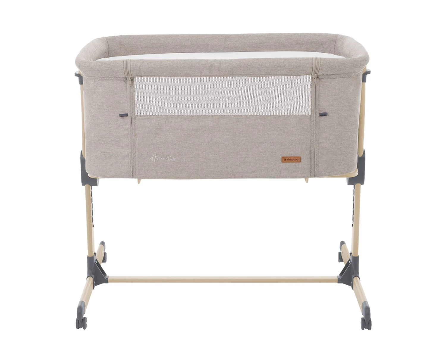 Кроватка co-sleeper KikkaBoo Amaris Beige