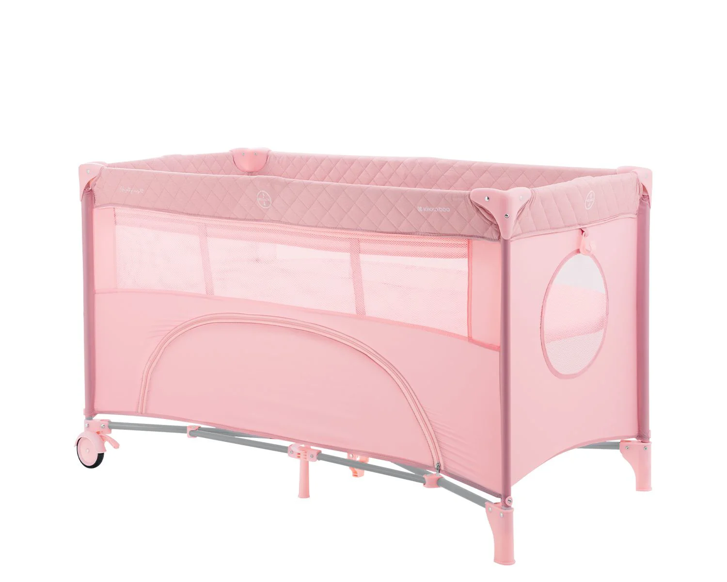 Раскладная кроватка KikkaBoo Nighty Night Pink foto