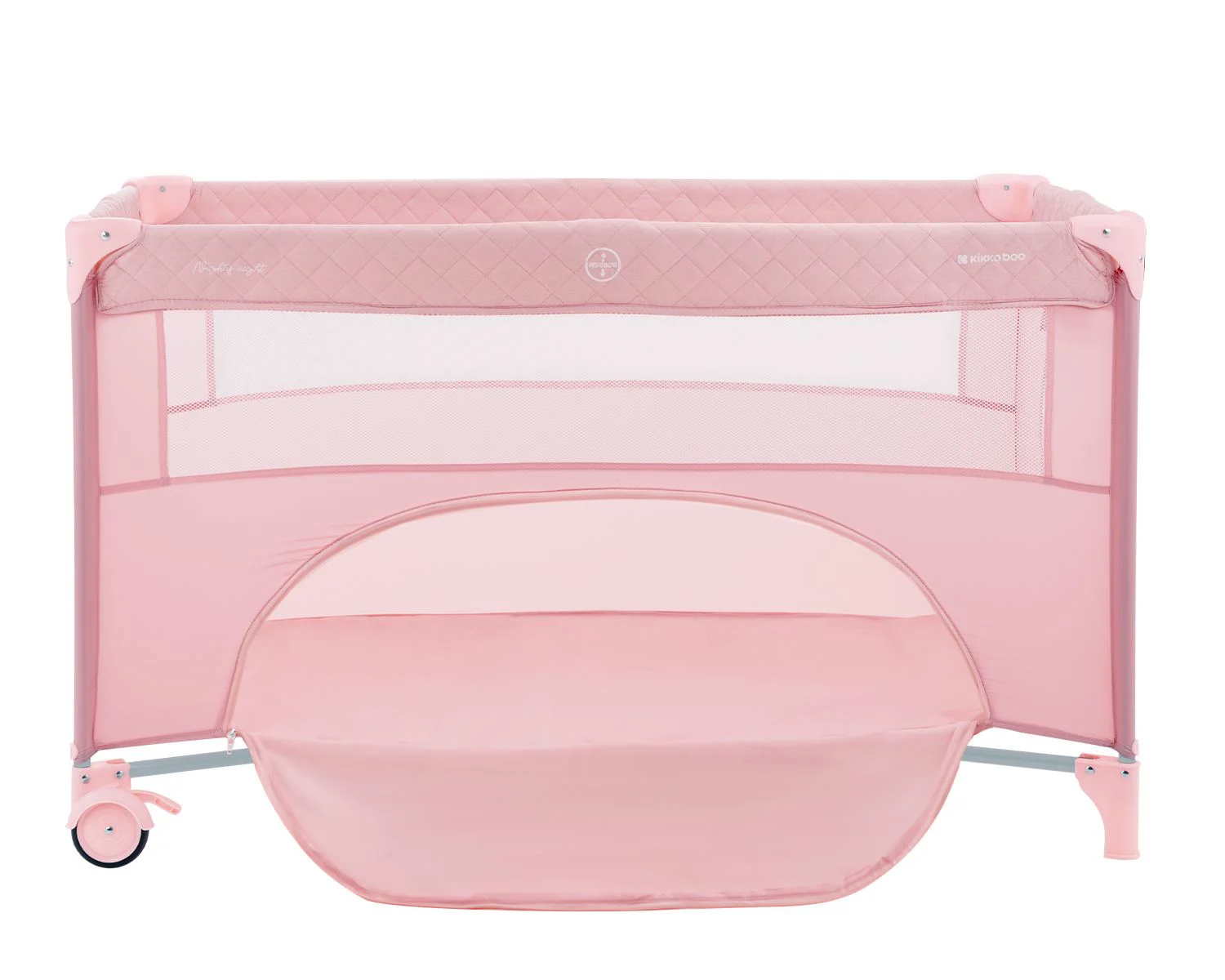 Раскладная кроватка KikkaBoo Nighty Night Pink foto