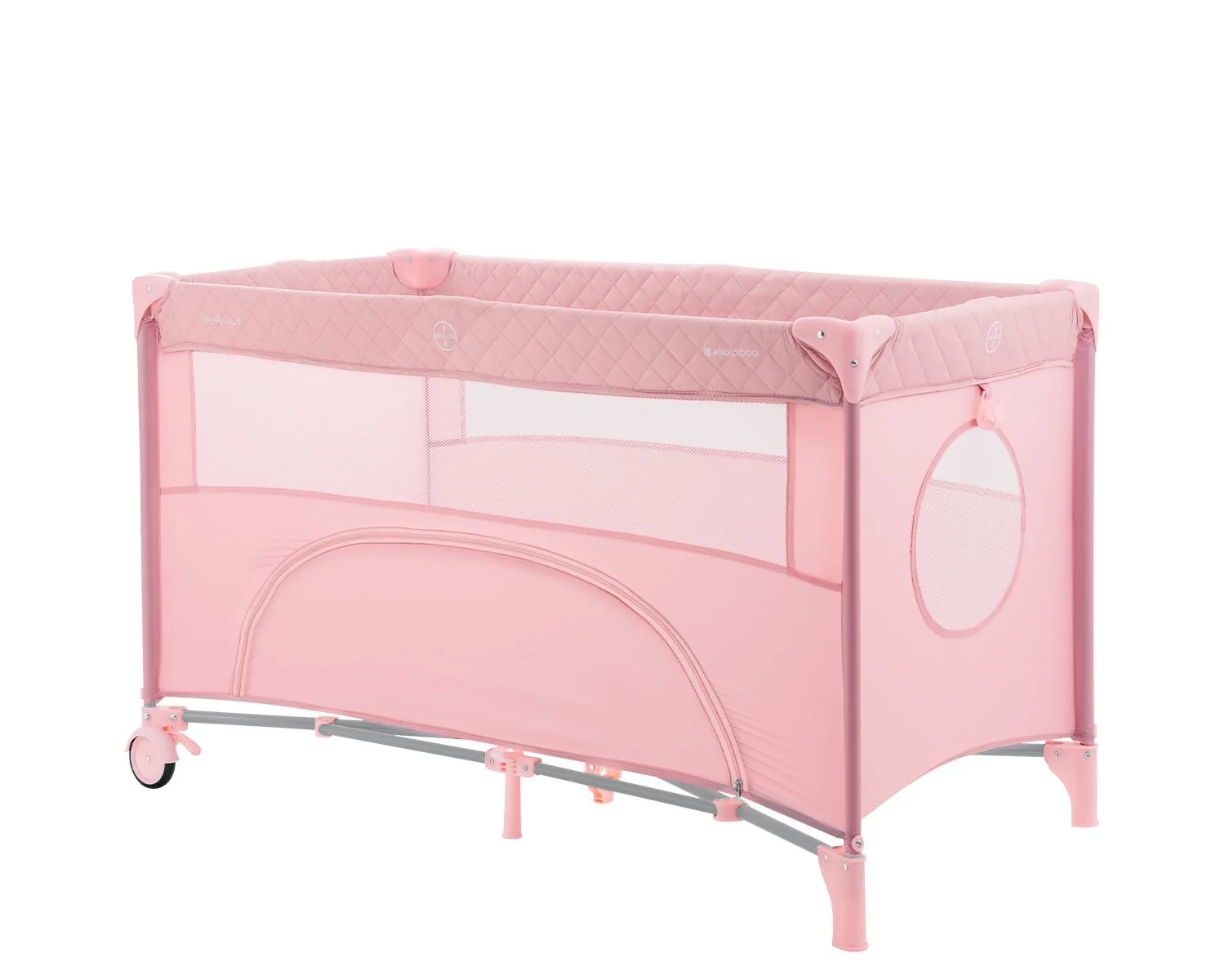 Раскладная кроватка KikkaBoo Nighty Night Pink foto
