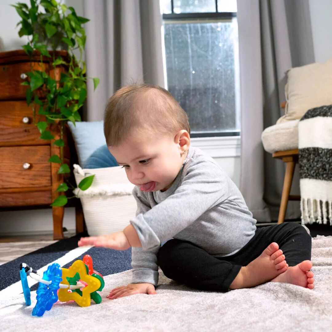 Jucarie de dentitie Baby Einstein Ocean Explorers Sea of Sensory