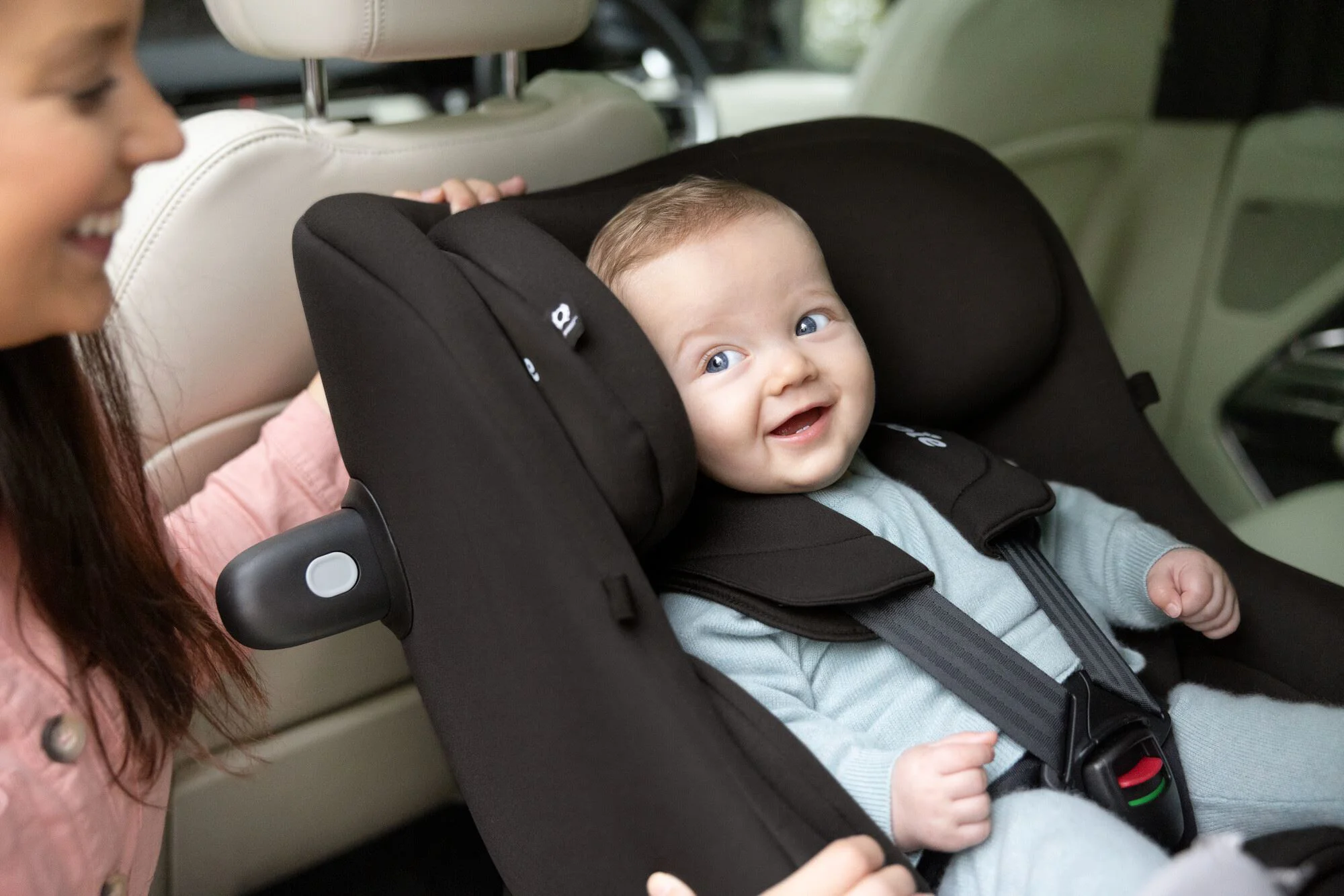 Scaun auto rotativ cu isofix Joie i-Pivot 360 Thunder, 40-105 cm foto
