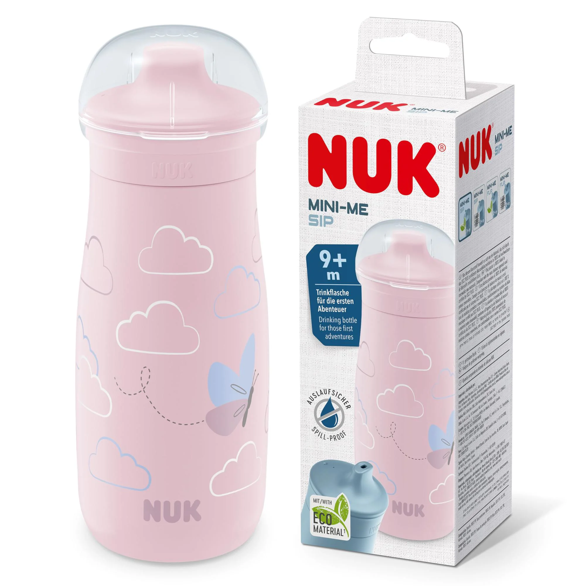 Бутылка для питья NUK Mini-Me Sip (9+ мес.), 300 мл