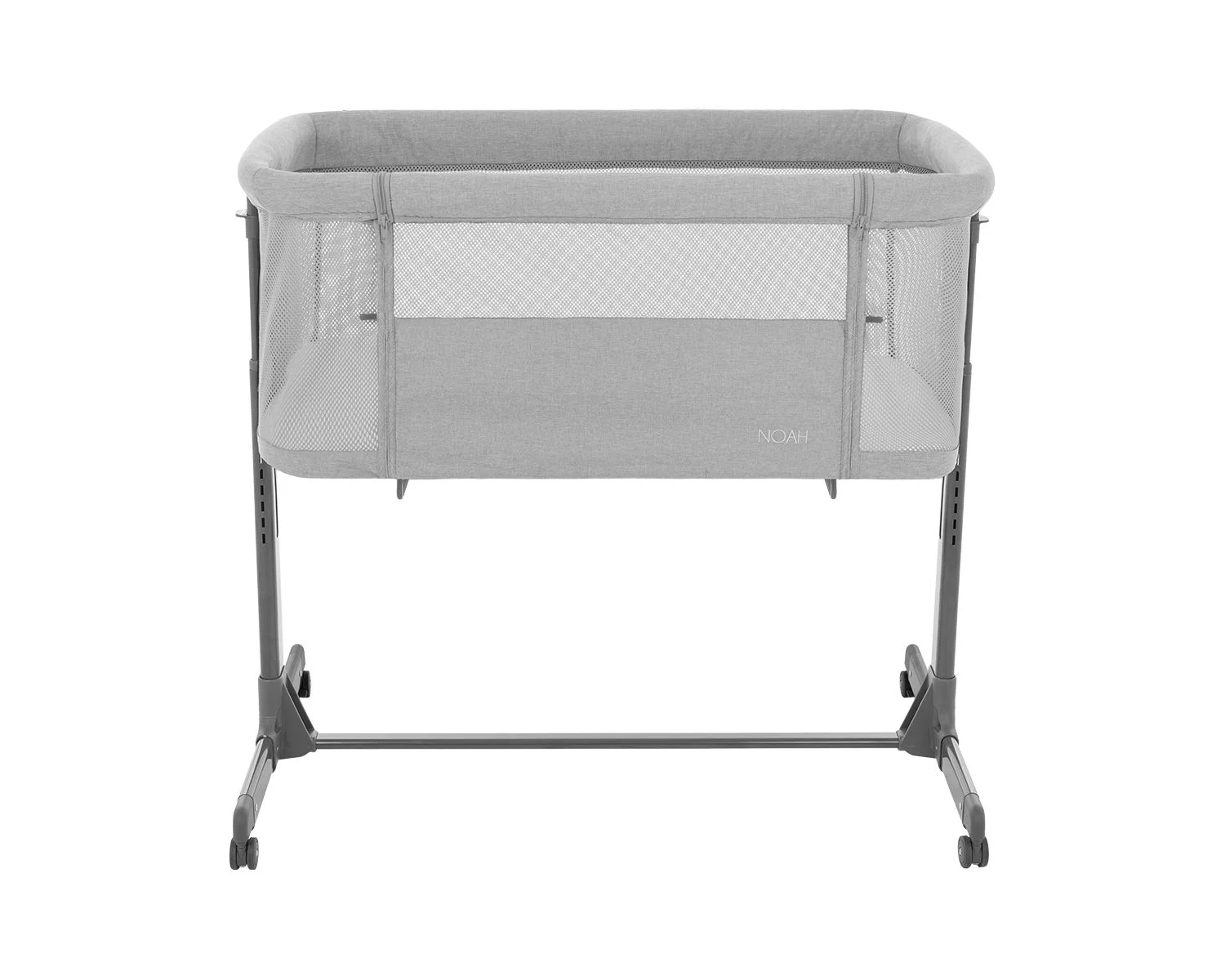 Кроватка co-sleeper KikkaBoo Noah Light Grey foto