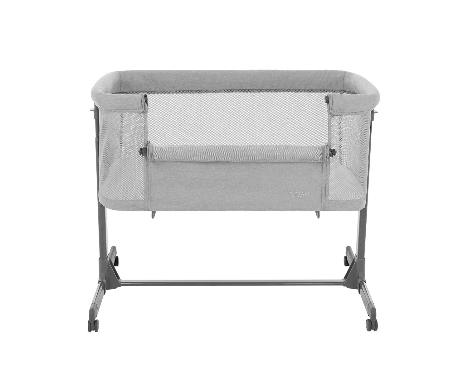 Кроватка co-sleeper KikkaBoo Noah Light Grey foto
