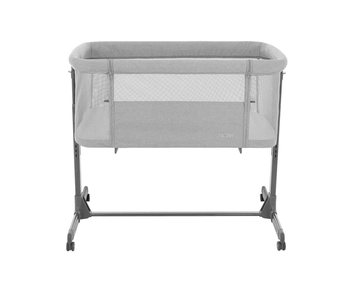 Кроватка co-sleeper KikkaBoo Noah Light Grey foto