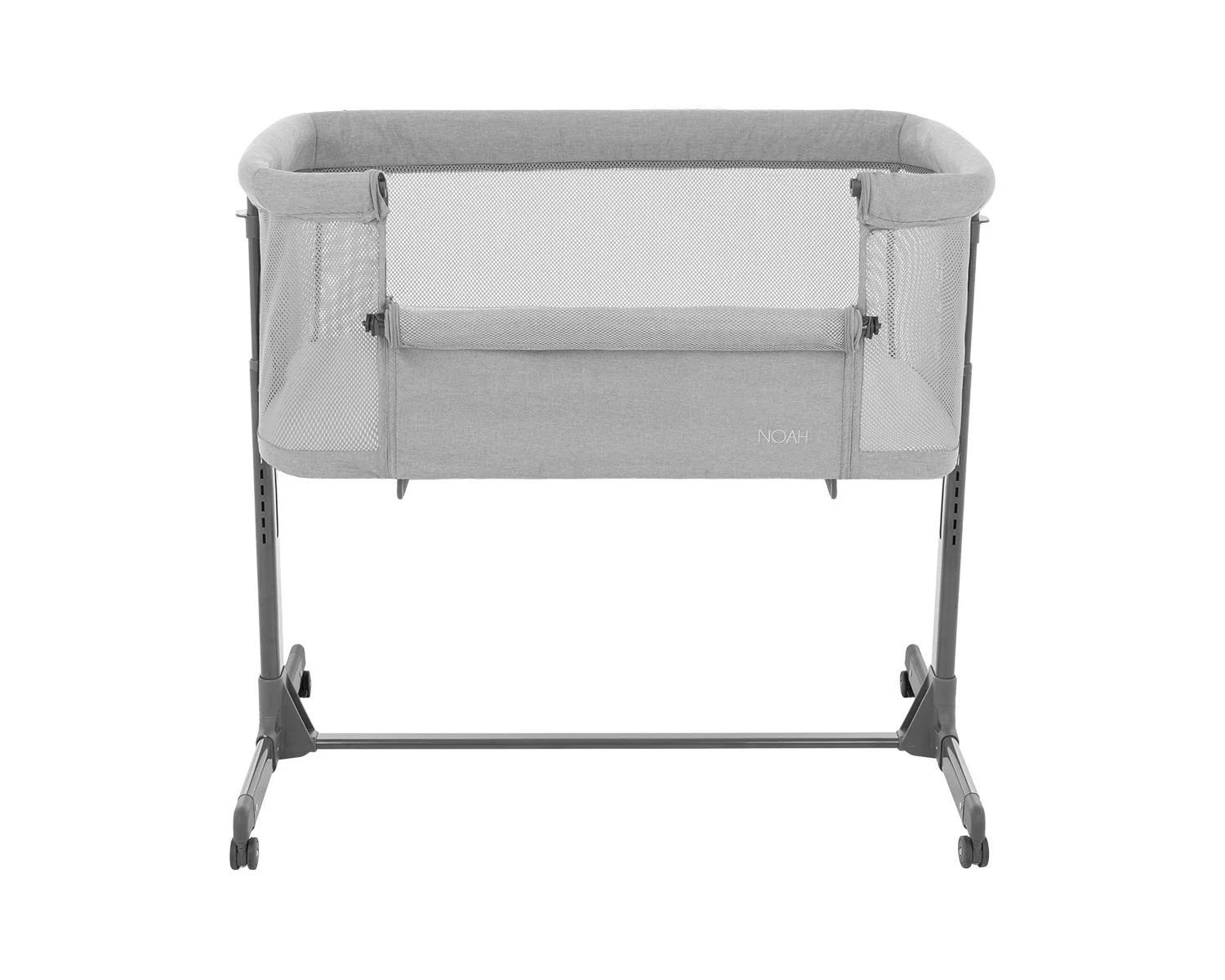 Кроватка co-sleeper KikkaBoo Noah Light Grey foto