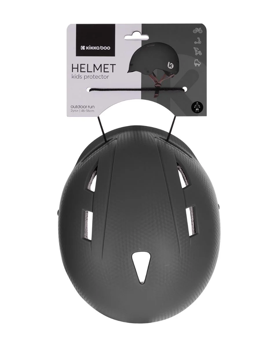 Casca de protectie KikkaBoo Black foto