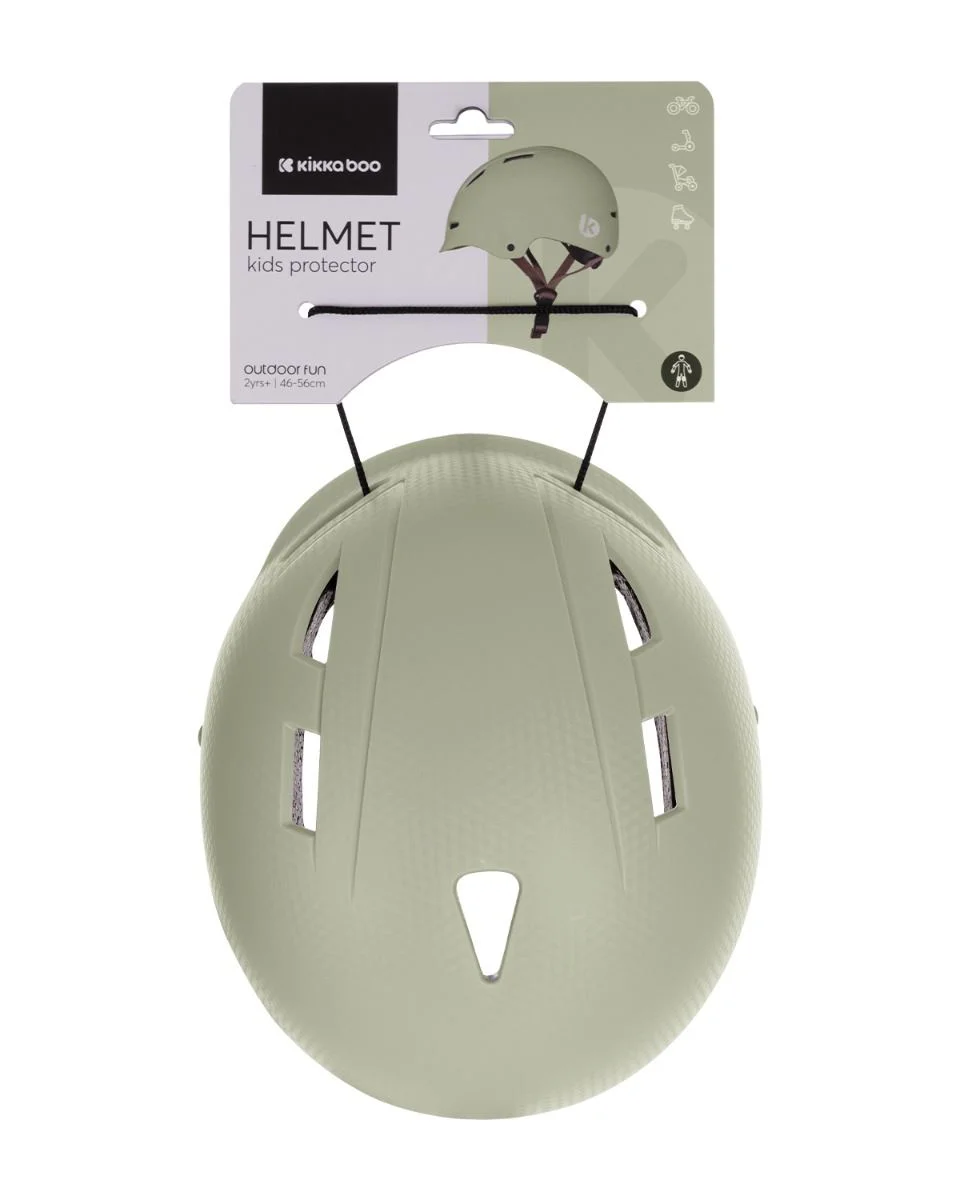 Casca de protectie KikkaBoo Army Green foto