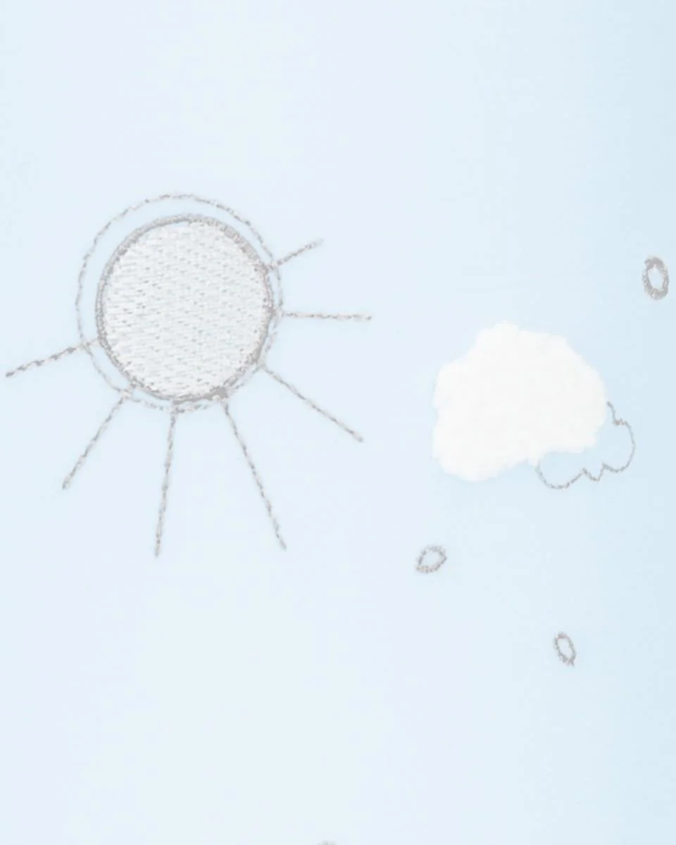 Lampa de noapte KikkaBoo Dream Big Blue