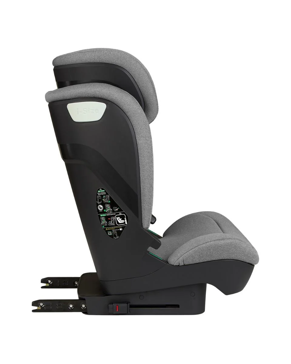 Автокресло с изофиксом i-Size KikkaBoo i-Scout Light Grey, 100-150 см