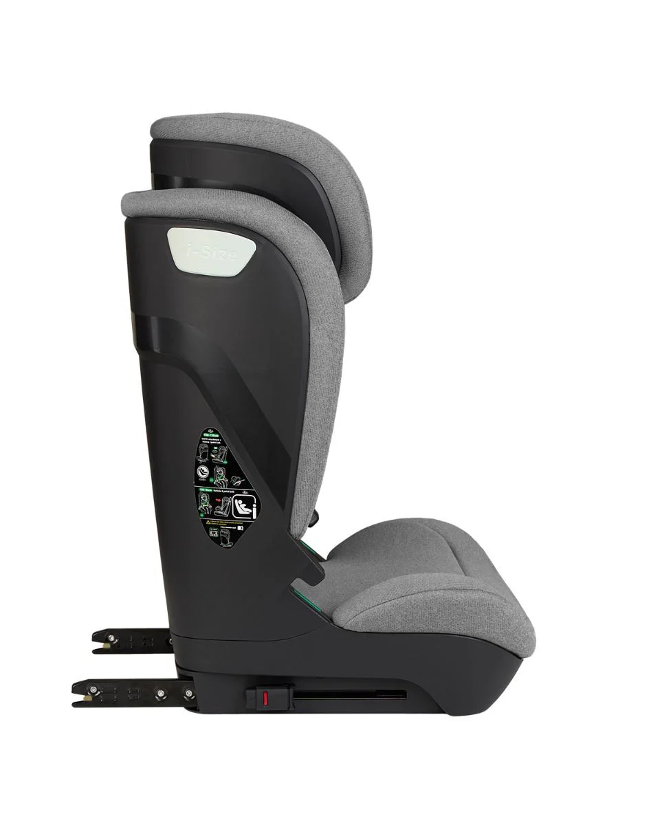 Автокресло с изофиксом i-Size KikkaBoo i-Scout Light Grey, 100-150 см