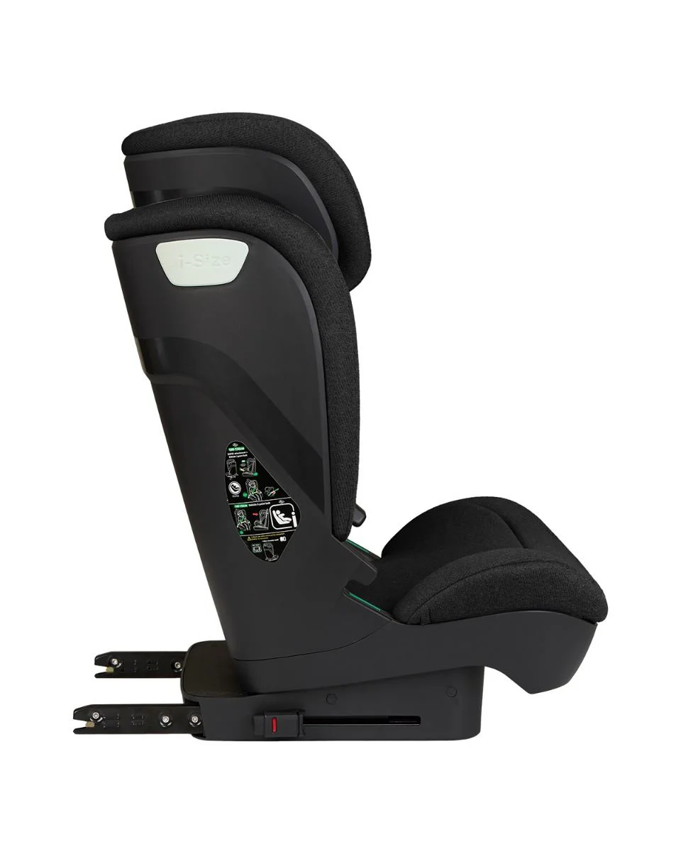 Scaun auto cu isofix i-Size KikkaBoo i-Scout Black, 100-150 cm foto