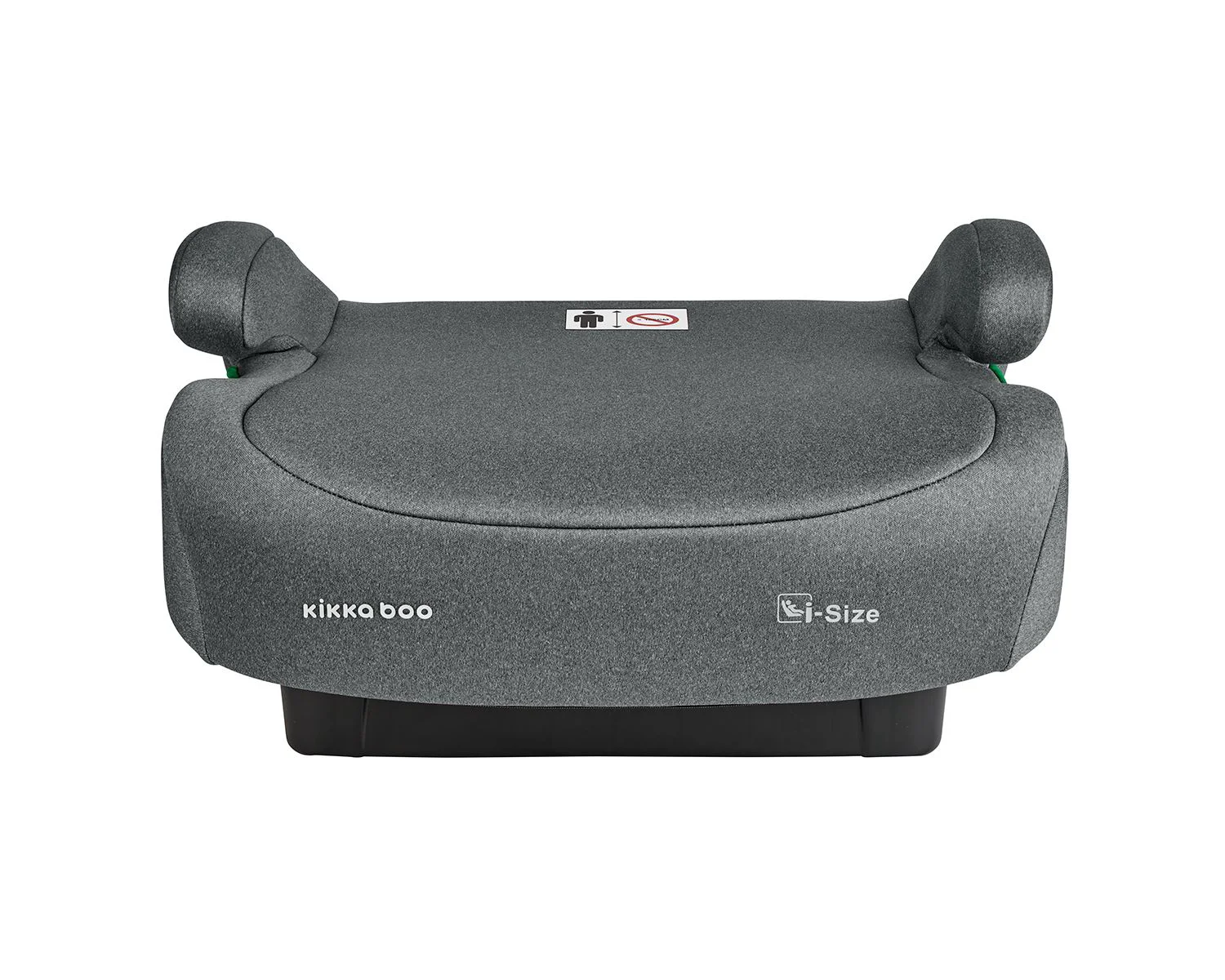 Scaun auto booster i-Size KikkaBoo i-Tip Dark Grey, 125-150 cm