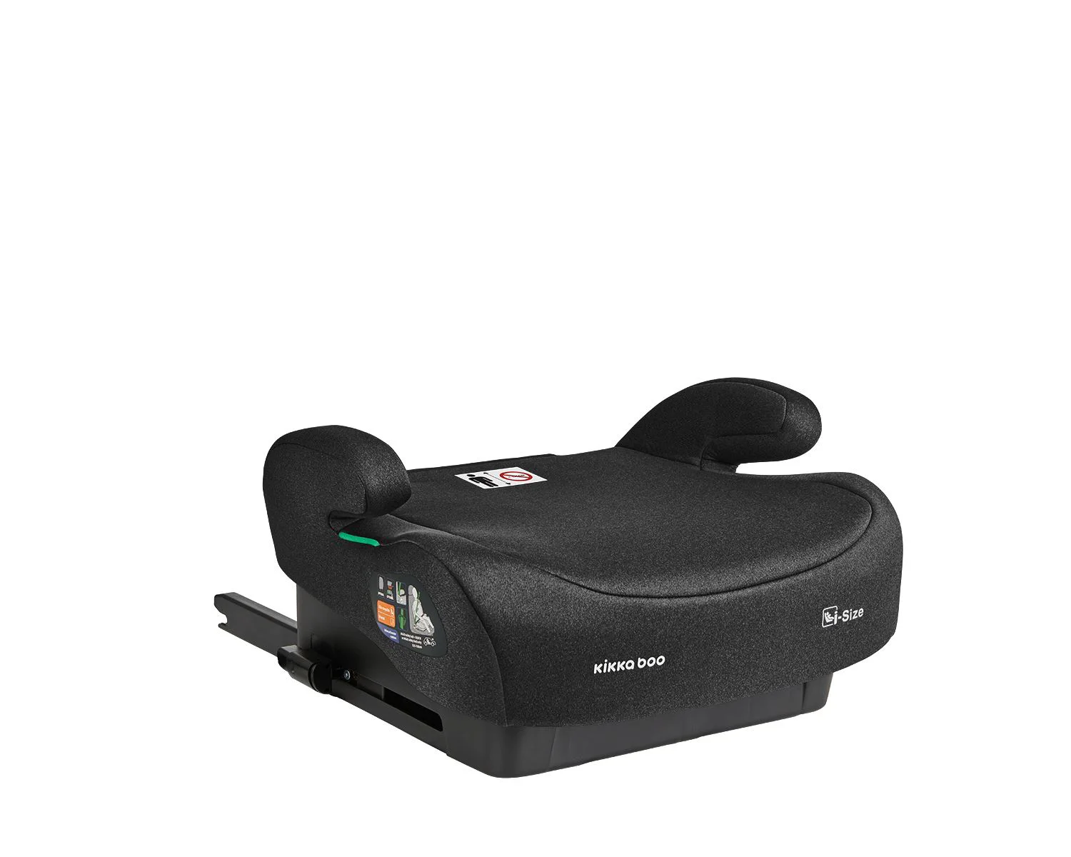 Автокресло-бустер i-Size KikkaBoo i-Boost Black, 125-150 см