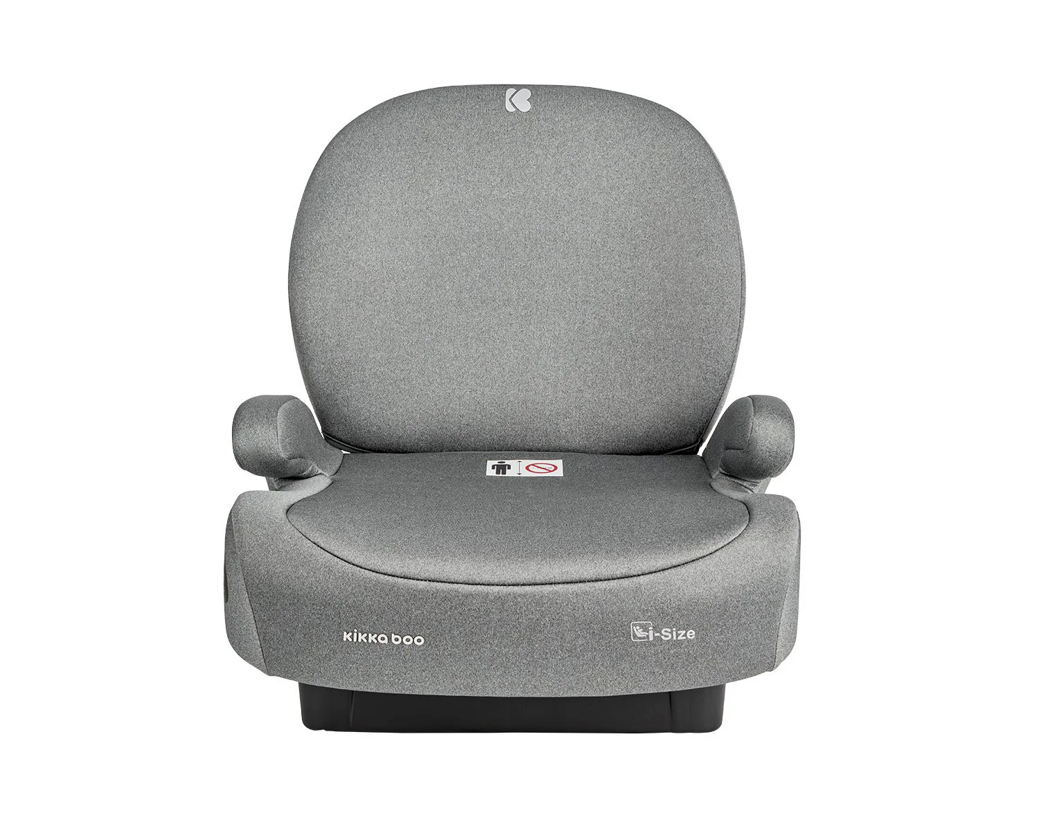 Scaun auto booster i-Size KikkaBoo i-Boost Light Grey, 125-150 cm