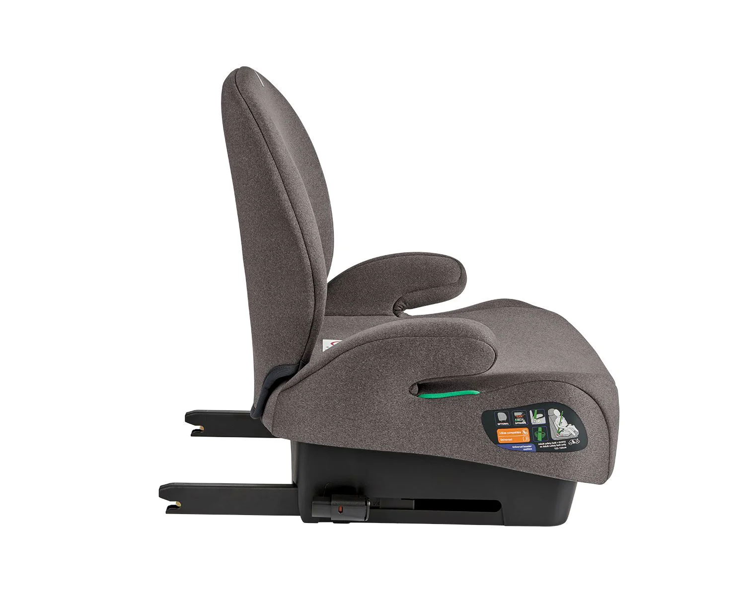 Автокресло-бустер i-Size KikkaBoo i-Boost Brown, 125-150 см