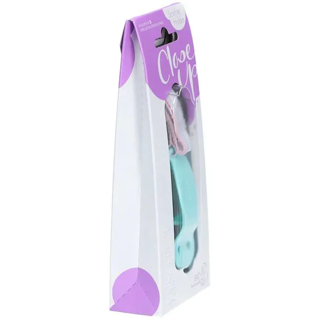 Clips pentru suzeta Curaprox Baby Turcoaz